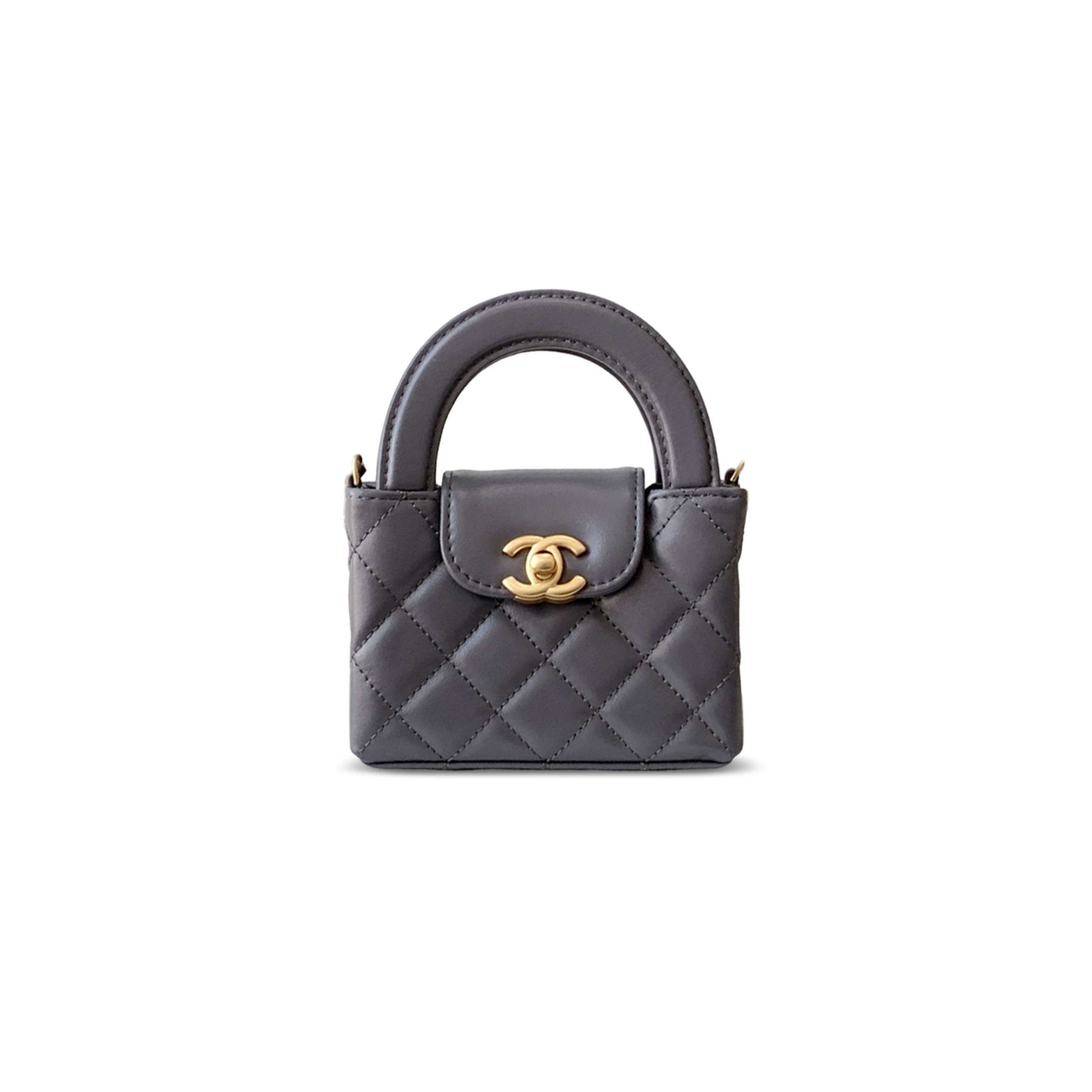 CHANEL KELLY NANO SHOPPING BAG AS3435 (12.5*8.3*4cm)